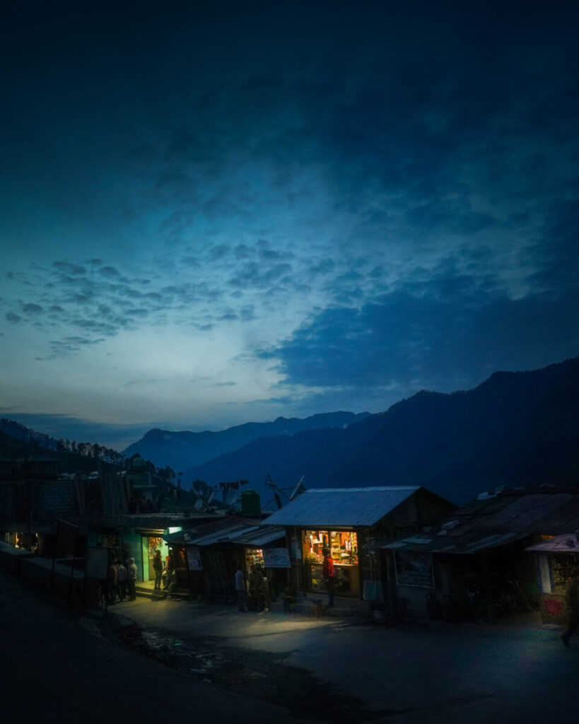 Chopta night time